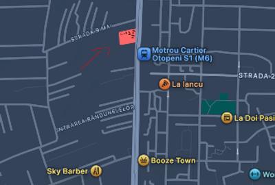 Teren+casa Dem. Deschidere 14 metri DN1,METROU - 2