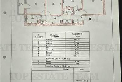 Apartament cu 4 camere decomandat în Crângași - 11