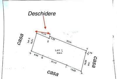 Teren 750 MP  Intravilan Golesti - 1