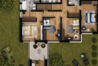 Vila de lux | 5 camere | acces la piscina si facilitati premium | Borhanci - 12