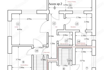 Casă cu 5 camere cu Teren 250 Mp în Independenței - 2