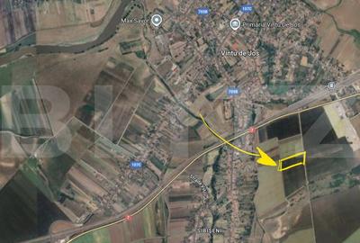 Teren intravilan 7.600 mp – ideal pentru HALĂ industriala, zona Vintul de Jos - 1