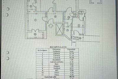Apartament 3 camere / | Centru Vechi/Vedere la râu /Comision 0 Apartament 3 camere / | Centru Vechi/Vedere la râu /Comision 0 - 18