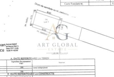 Teren Construcții intravilan de 500 mp, în Zurbaua - 7