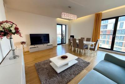 Apartament cu 3 camere, mobilat în Herăstrău