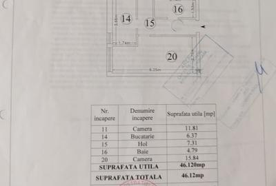 CUG - Ideal Residence, Apartament 2 camere 46,12 MP+LOC DE PARCARE - 16