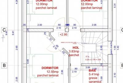 Casă individuală cu 4 camere cu Teren 501 Mp în Moșnița Nouă - 4