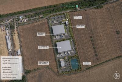 Teren intravilan de 9850 mp, în Nord - 6