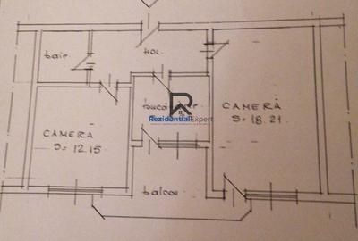 Apartament cu 2 camere decomandat în Dacia - 1