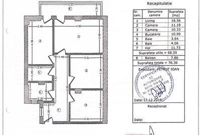 Apartament cu 3 camere decomandat, mobilat în Theodor Pallady - 1