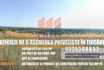 Teren Construcții intravilan de 500 mp, în Moșoaia