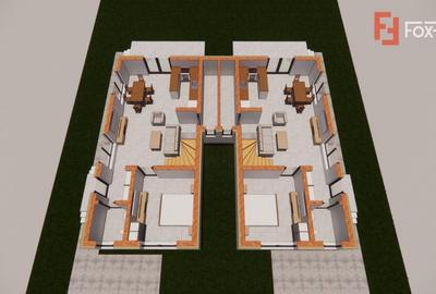 Duplex individual Mosnita cu 5 camere, 3 bai, zona Noul Lidl - 2