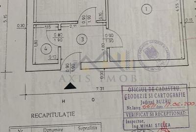 Garsonieră decomandată în Central