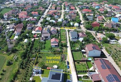 Teren intravilan in suprafata de 1.113 mp zona Strada Vrancei