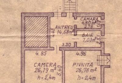 Casă cu 3 camere în Central - 3