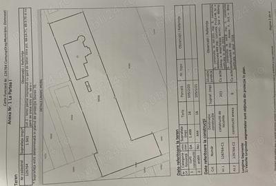 Casă cu Teren 1943 Mp în Domnești