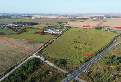 Teren cu PUZ logistic industrial, centura, autostrada,Timisoara NORD - 2