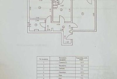 Apartament cu 2 camere decomandat în Plantelor - 3
