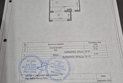 Garsonieră decomandată, mobilată în Militari - 6