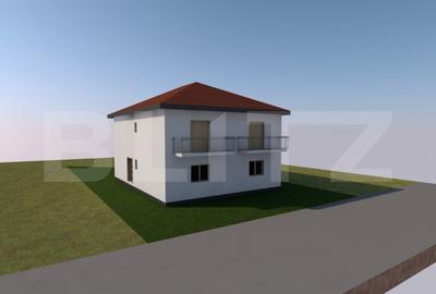 Dupex de vanzare, 120 mp utili, 150 mp de teren, zona Fagului - 1