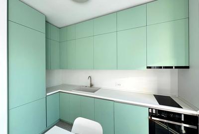 Apartament cu 2 camere semidecomandat, mobilat în Pipera