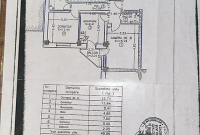 Apartament cu 2 camere decomandat în Central - 16