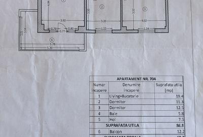 Apartament cu 3 camere decomandat în Dudu - 19