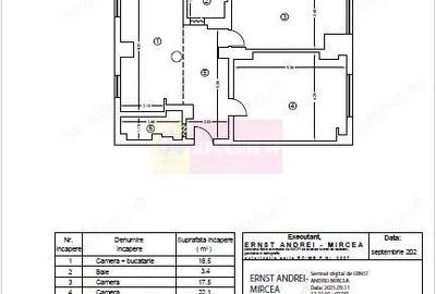 Apartament cu 3 camere decomandat, mobilat în Unirii - 2