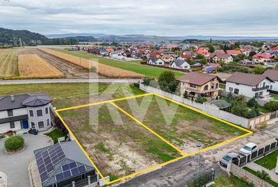 Teren de vanzare, 825 sau 1650 mp, Harman, zona centrala, intravilan, Comision0% - 3