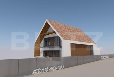 Teren intravilan, 1020mp ,cu autorizatie de construire, in A - 4