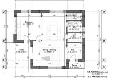Duplex cu 5 camere cu Canalizare în 1 Decembrie 1918 - 2