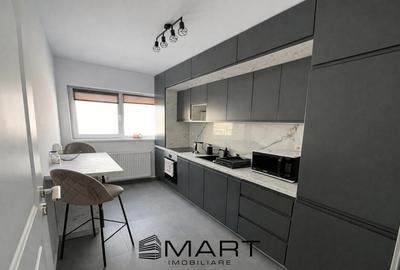 Apartament cu 3 camere decomandat, mobilat în Tractorul - 4