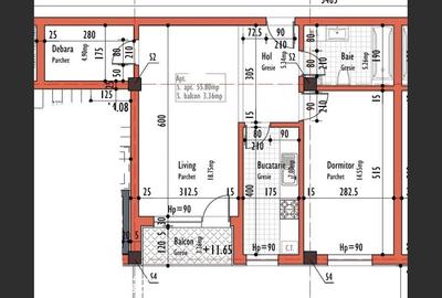 Apartament cu 2 camere decomandat, mobilat în Dâmbul Rotund - 1