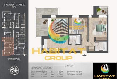 Apartament cu 3 camere semidecomandat în Theodor Pallady - 2