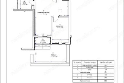 Apartament cu 2 camere semidecomandat în Torontalului - 1