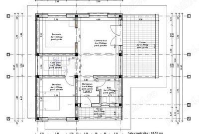 Casă cu 3 camere în Bucium - 1