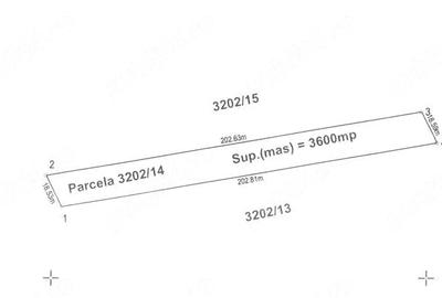 Teren de 3600 mp, în Exterior Vest - 2