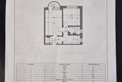 Vanzare apartament cu 2 camere, 48 mp, zona Garii, semidecom - 2