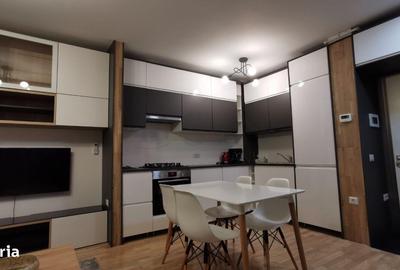 Apartament cu 2 camere, mobilat în Tei