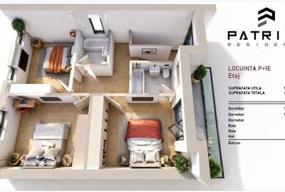 Casă cu 4 camere cu Teren 417 Mp în Cumpăna