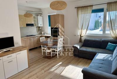 Apartament cu 3 camere semidecomandat, mobilat în Dumbrăvița