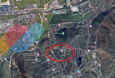 Teren 922 mp cu autorizatie de construire+gradina 812 mp alipite - 2