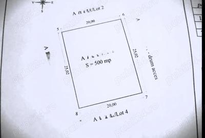 Teren de 500 mp, în Km 5