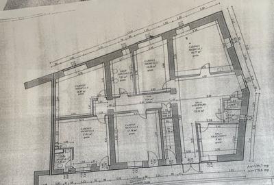 Casă cu 5 camere cu Teren 100 Mp în Central