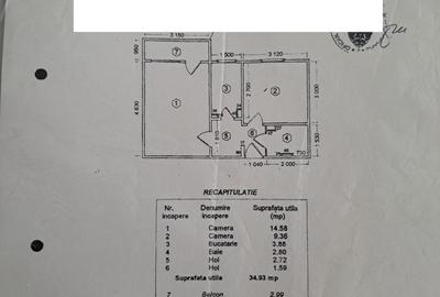 Apartament cu 2 camere decomandat, mobilat în Teiul Doamnei - 13