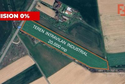 COMISION 0% Teren intravilan de 20.000 mp, front de 52 ml, zona Sag - 1