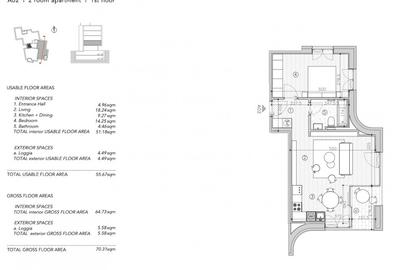 Apartament cu 2 camere decomandat în Eminescu - 4