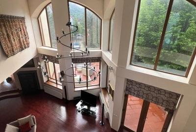 Vila de vis cu parc privat  — Panoramă Unică Spre Crucea Caraiman, - 7