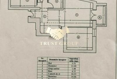 Apartament modern de 3 camere, 66 mp utili + balcon - 10