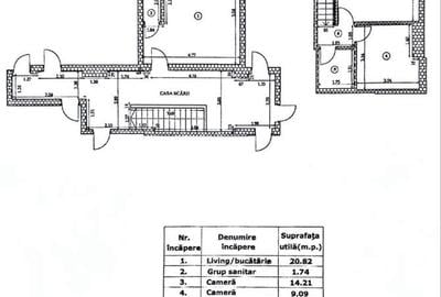 Apartament cu 3 camere semidecomandat în Păcii - 3